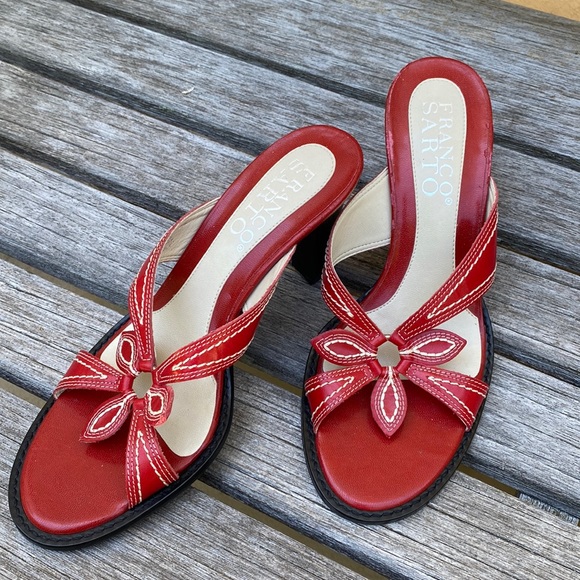 Franco sarto red shoes Clearance